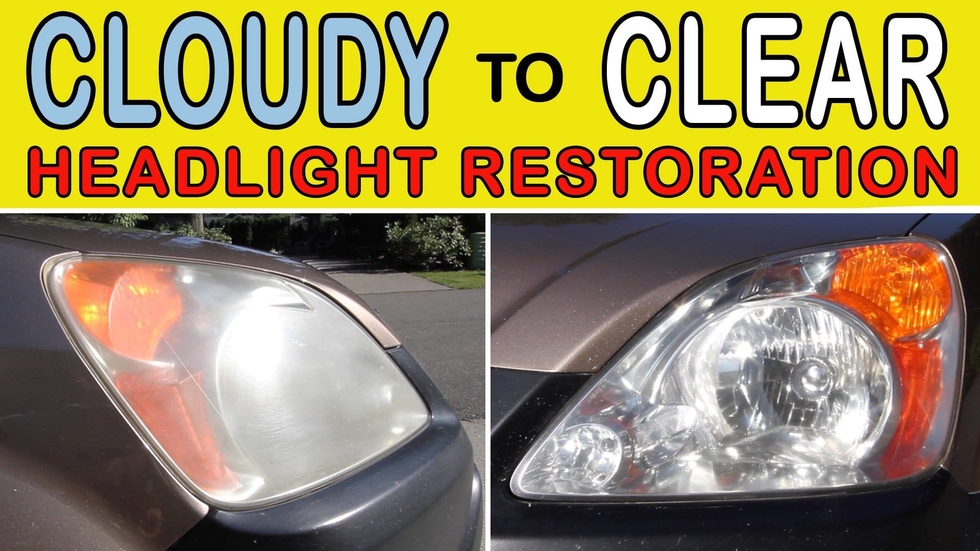 Headlight Restoration: Bringing Clarity to Cloudy Lenses