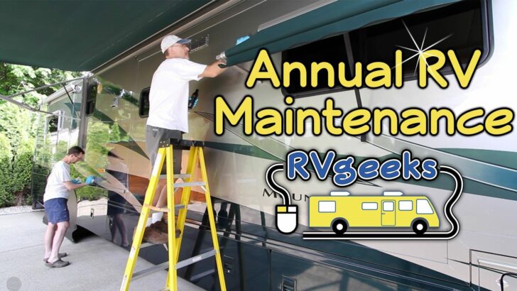 Annual RV Maintenance & Spring Cleaning
