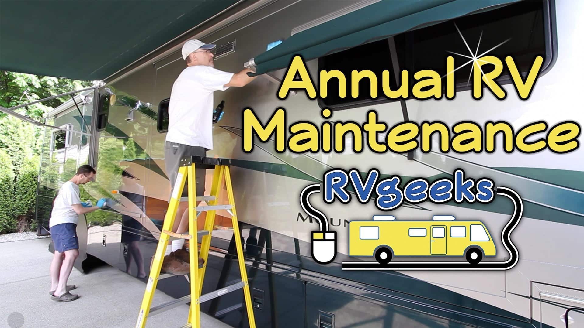 Annual RV Maintenance & Spring Cleaning... and Ruggable Contest Winners