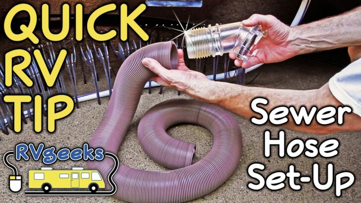 How To Set Up a New Sewer Hose – The Easy Way!