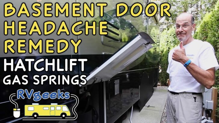 RV Basement Door Lift Springs Prevent Headaches!