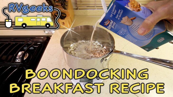 RV Boondocking Breakfast Recipe – Hot Start For Cold Mornings