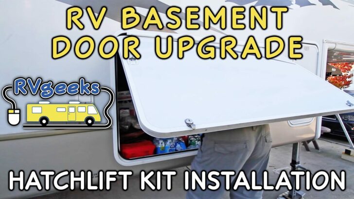 Hatchlift RV Basement Door Lift Kit Installation