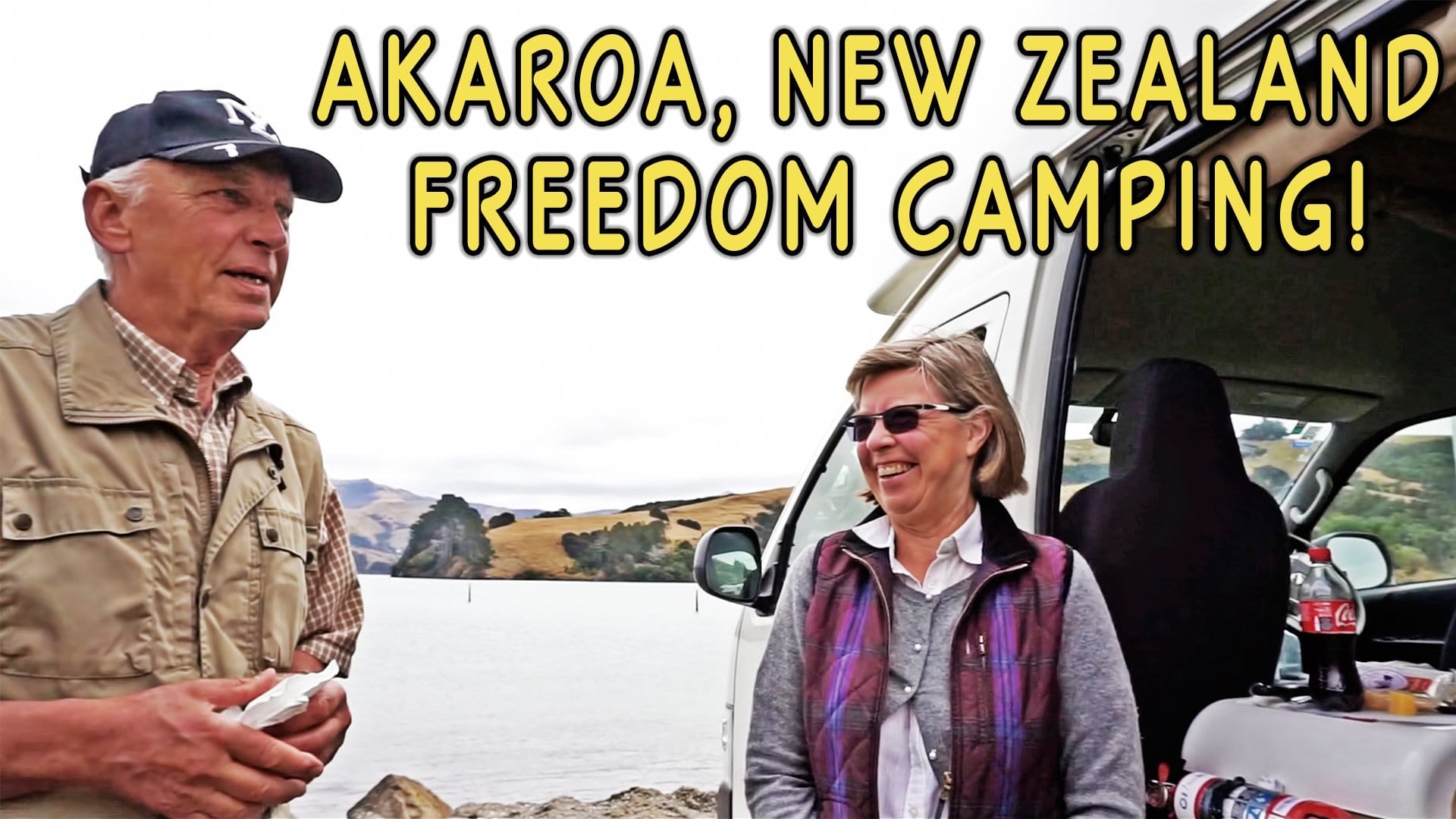 Akaroa, New Zealand Waterfront Freedom Camping
