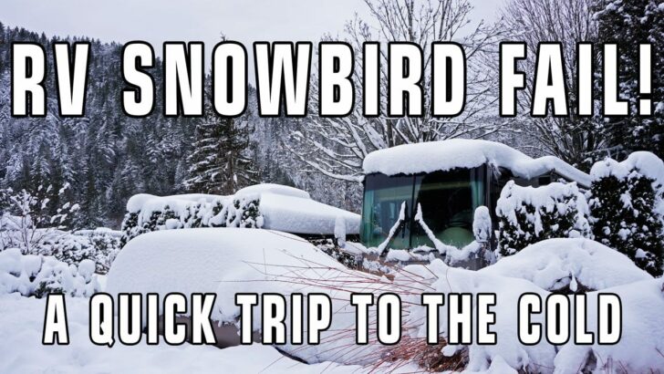 RV Snowbird Fail? Managing Short RV Trips To Winter Climates