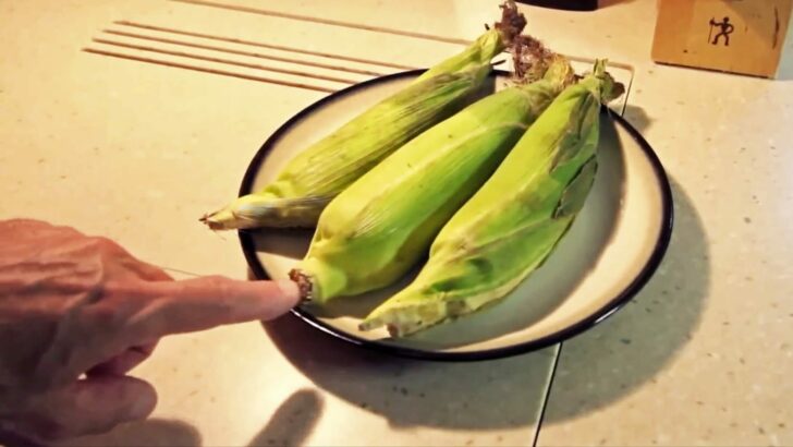 Microwave Corn on the Cob — No Shucking & Silk-Free!