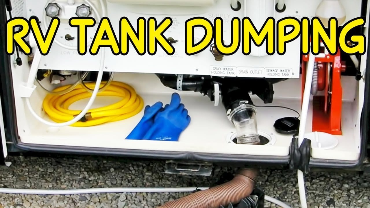 RV Holding Tank Dumping 1-2-3