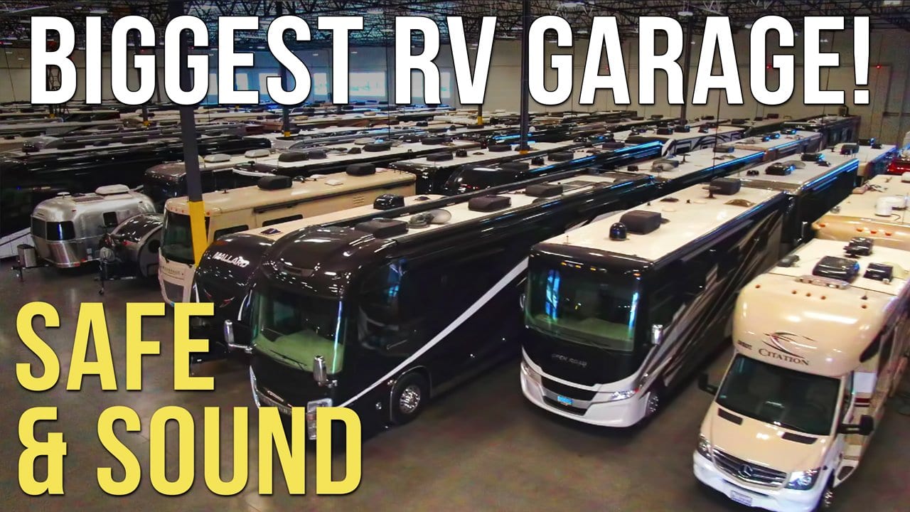 The Safest, Most Secure RV Storage We've Ever Seen! NIRVC, Las Vegas