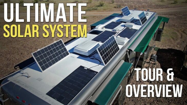 ☀️⚡️ The Ultimate RV Solar System! 8 Panels, 1,300 Watts, Off-Grid Ready!