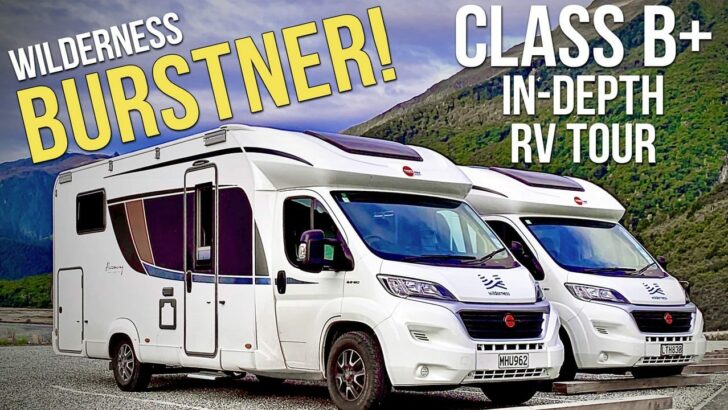 Bürstner Class B+ Motorhome Tour ???? — Our New Zealand Wilderness RV Rental