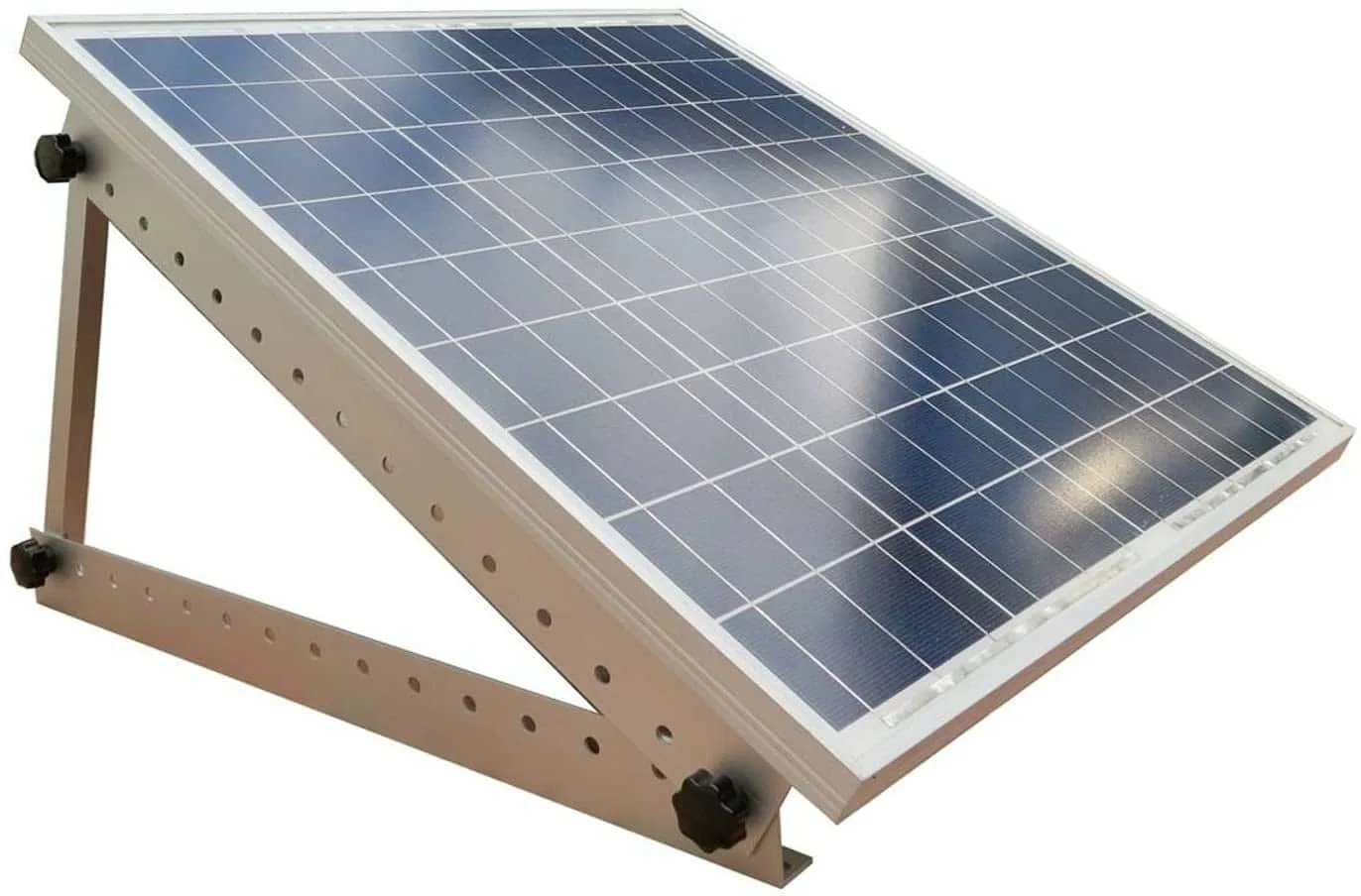 Adjustable RV solar panel tilt kit