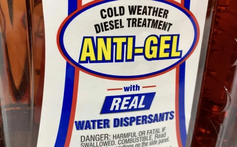 Anti-gel additive for winter RVing