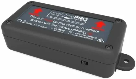The LevelMatePRO is a small bluetooth device for leveling your RV
