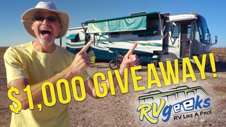$1,000 Replacement RV Awning Fabric Giveaway! + Double Discount Sale At Tough Top Awnings