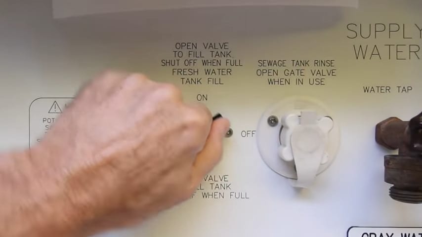 How long to keep fresh water in RV tank