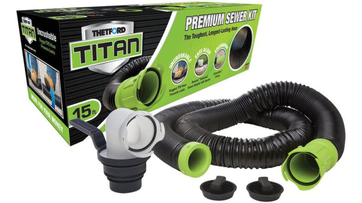 The Thetford Titan RV sewer hose kit