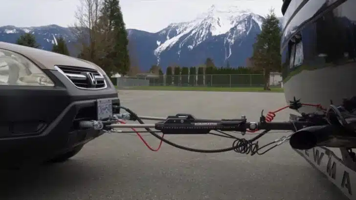 Flat-towing our Honda CRV behind our RV