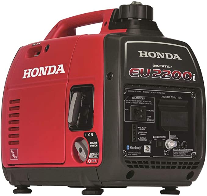 Honda portable generators are a great way to charge your RV's batteries