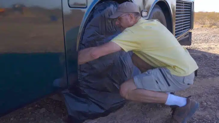 Easy-to-install RV tire covers make it more likely you'll use them.