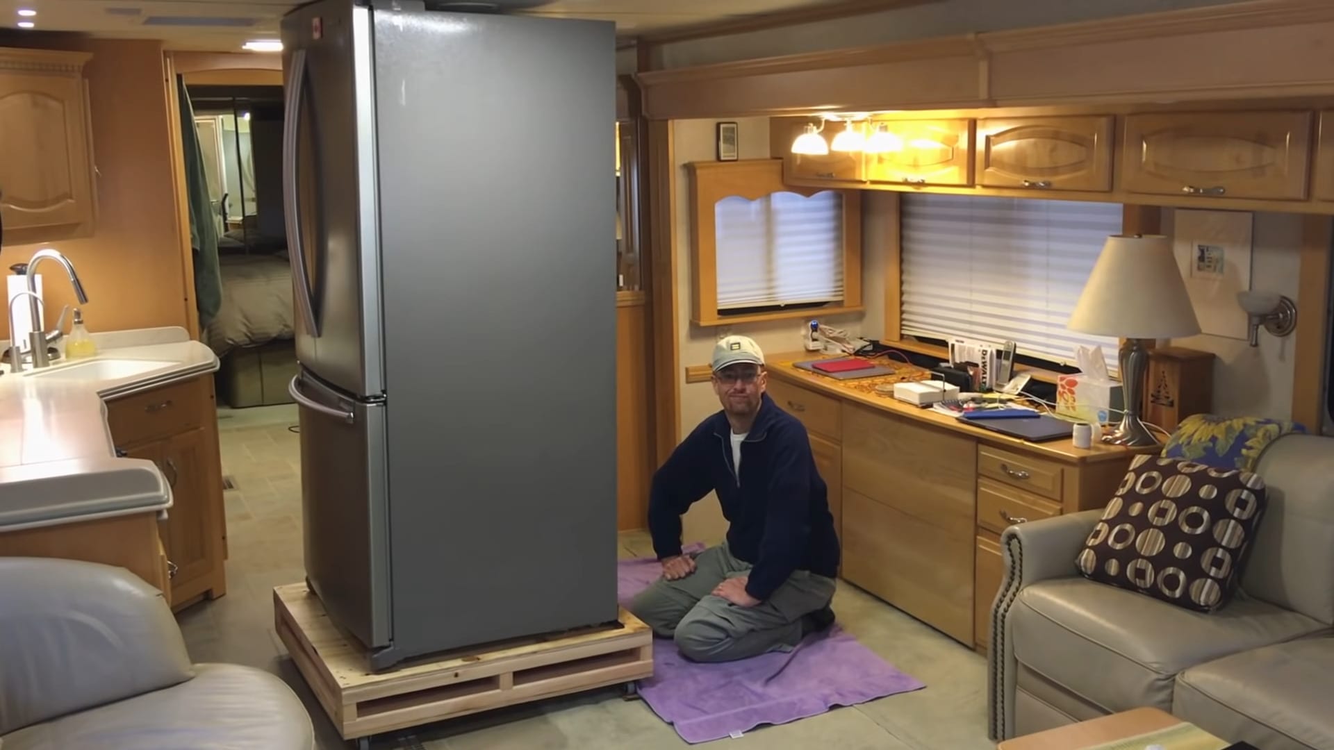 RV residential refrigerators sometimes require repair or replacement.