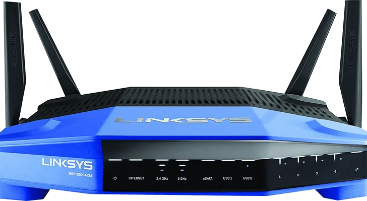 Linksys WRT3200ACM Wireless Router with ExpressVPN software