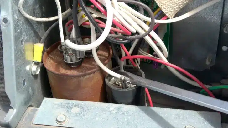 Use pliers or screwdrivers to remove any charge.