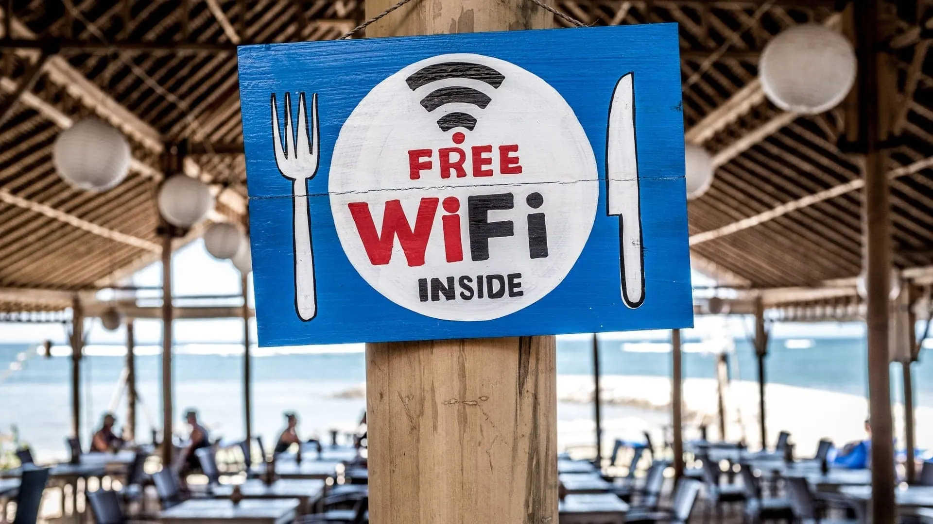 Free WiFi is one of many RV internet options.