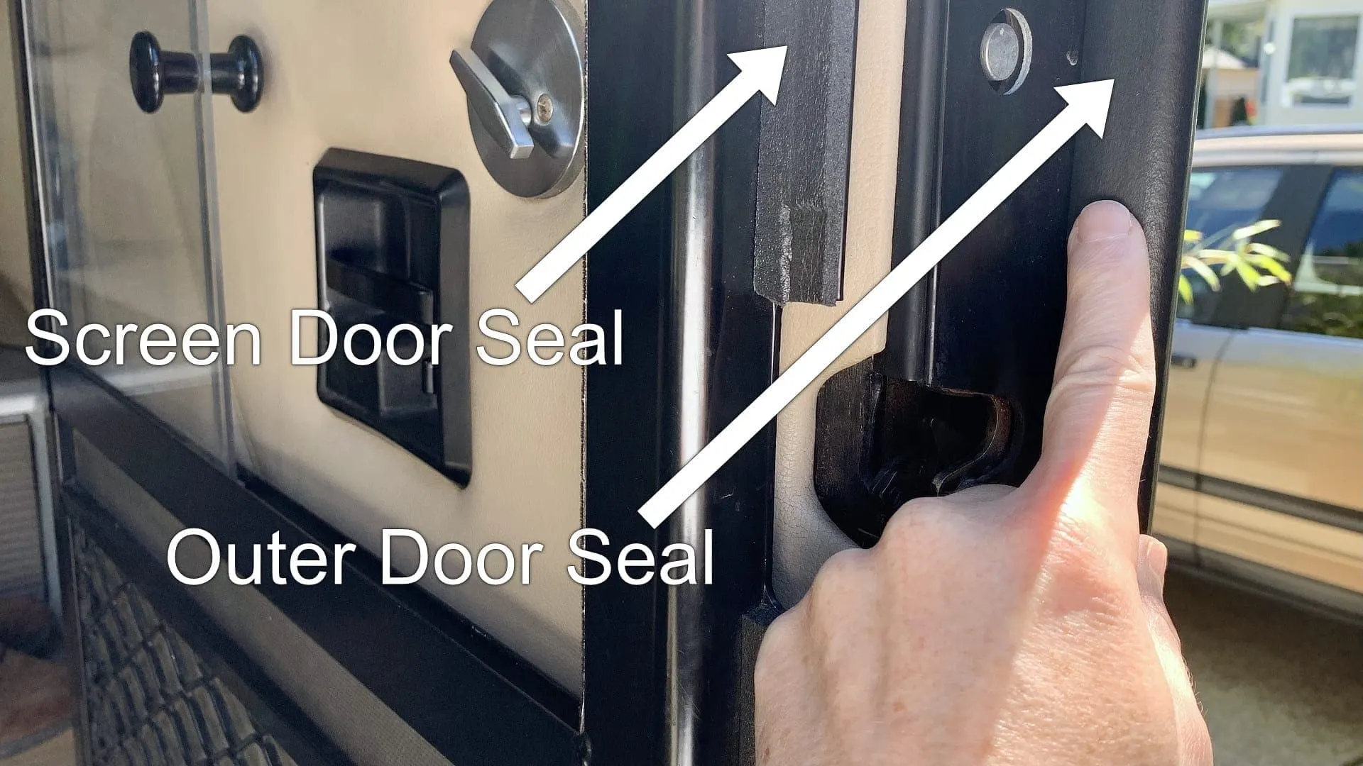 Monitoring & maintaining your RV door seals