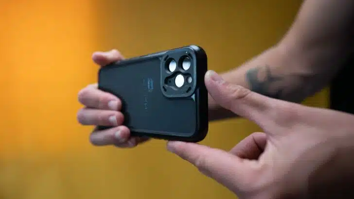 Even a smartphone camera is a great way to take a photo during an RV repair project