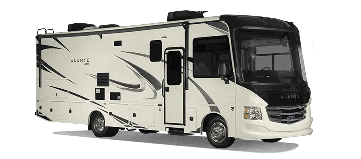 The Jayco Alante is one of several small motorhomes in the Class A market.