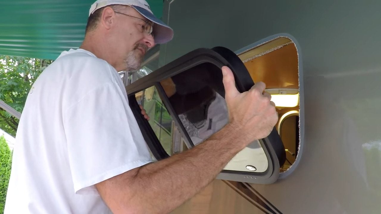 RV Window Replacement Measure & Install A New RV Window