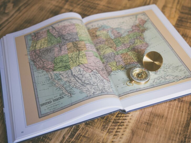 Book of maps for offline trip planning