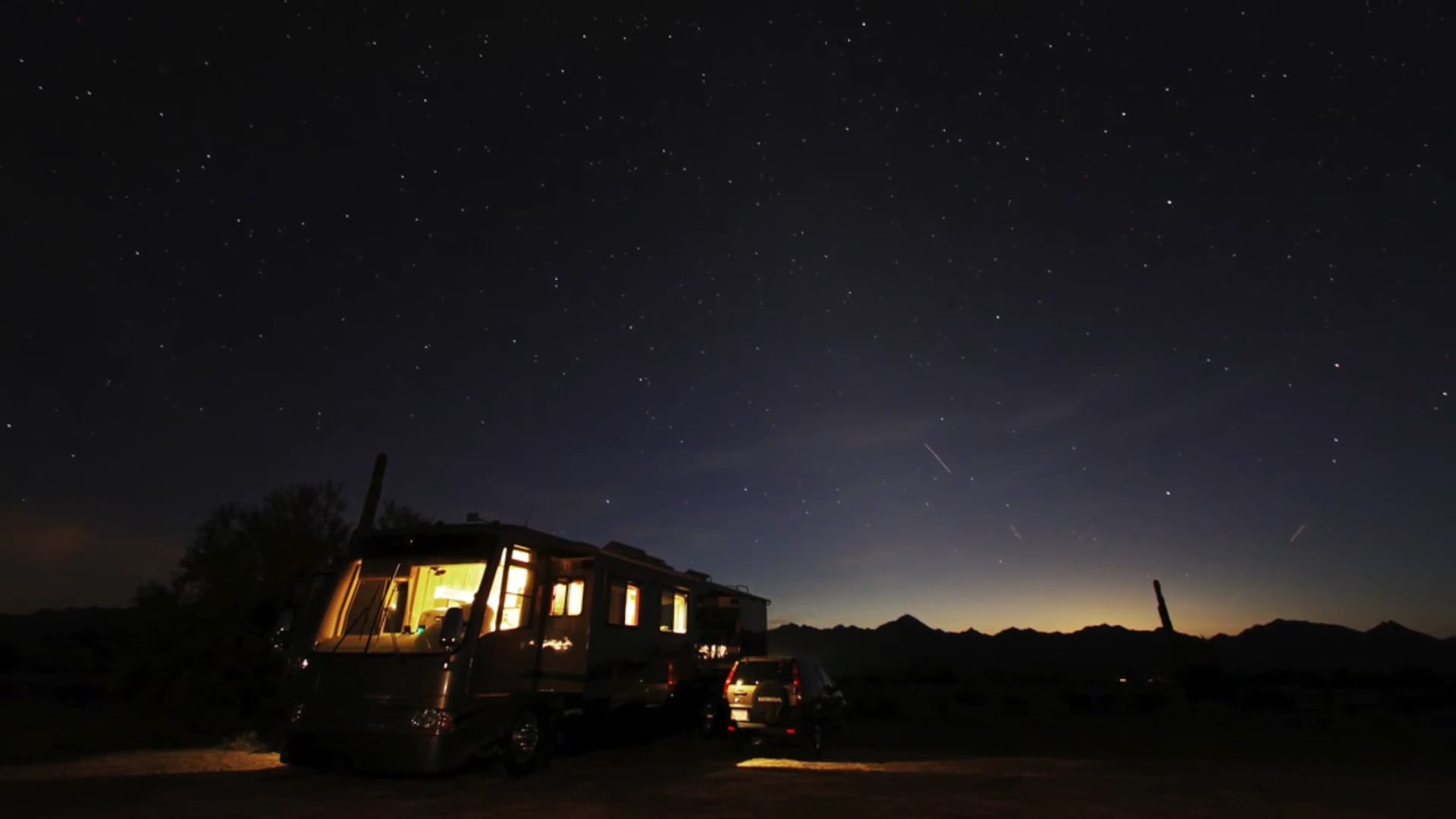 Using our boondocking tips at night
