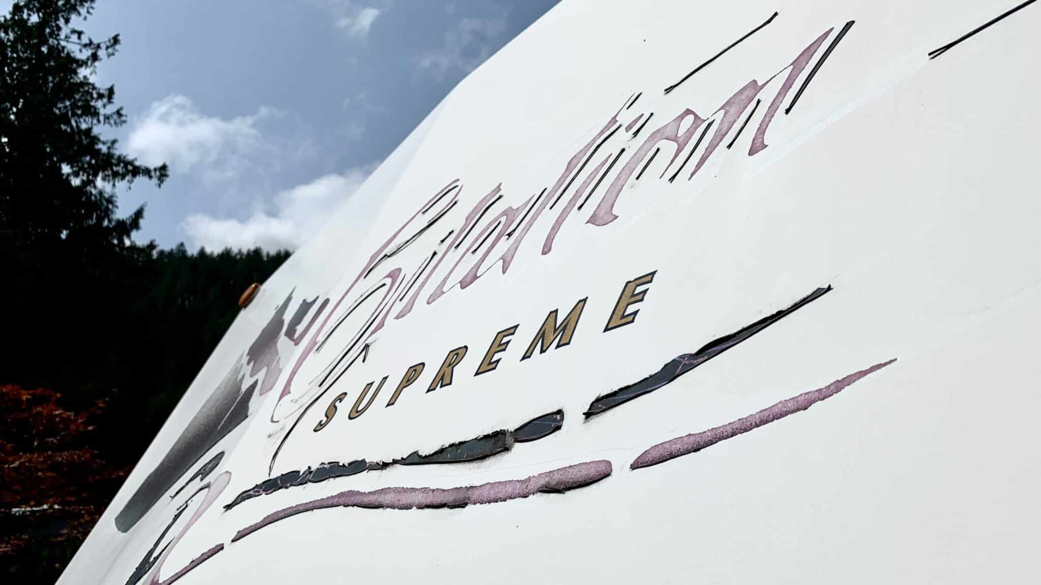 How to Remove RV Decals Yourself