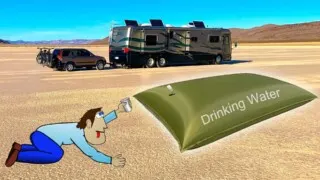Don't run out of water on your RV... get an RV water bladder.