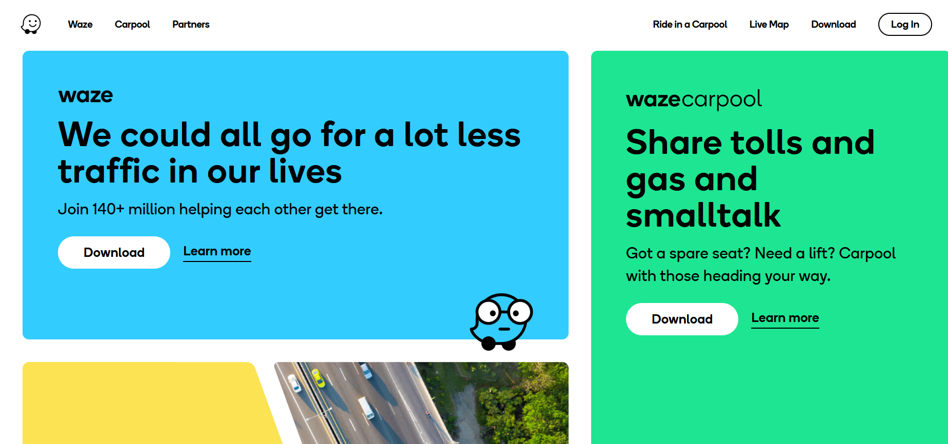 Waze navigation app with gas prices