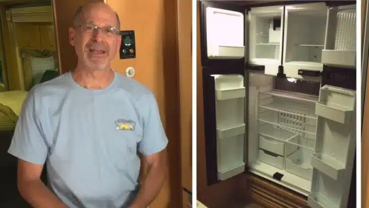 Bi-fuel RV refrigerator