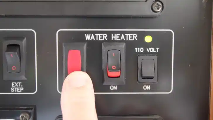 propane ignition light not illuminated