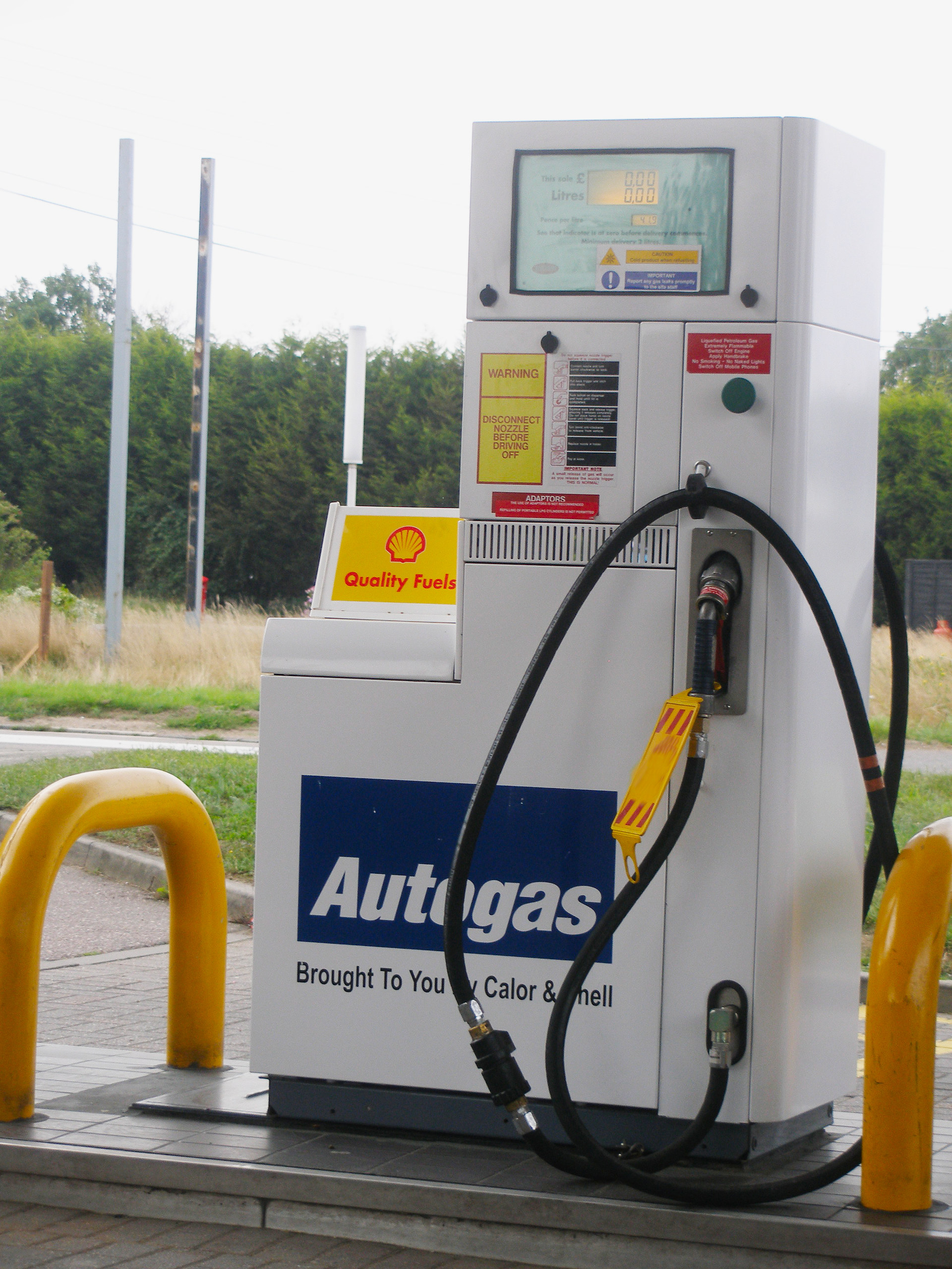 UK Autogas Pump for refilling rv propane