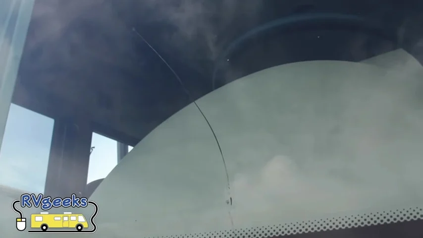 crack in RV windshield