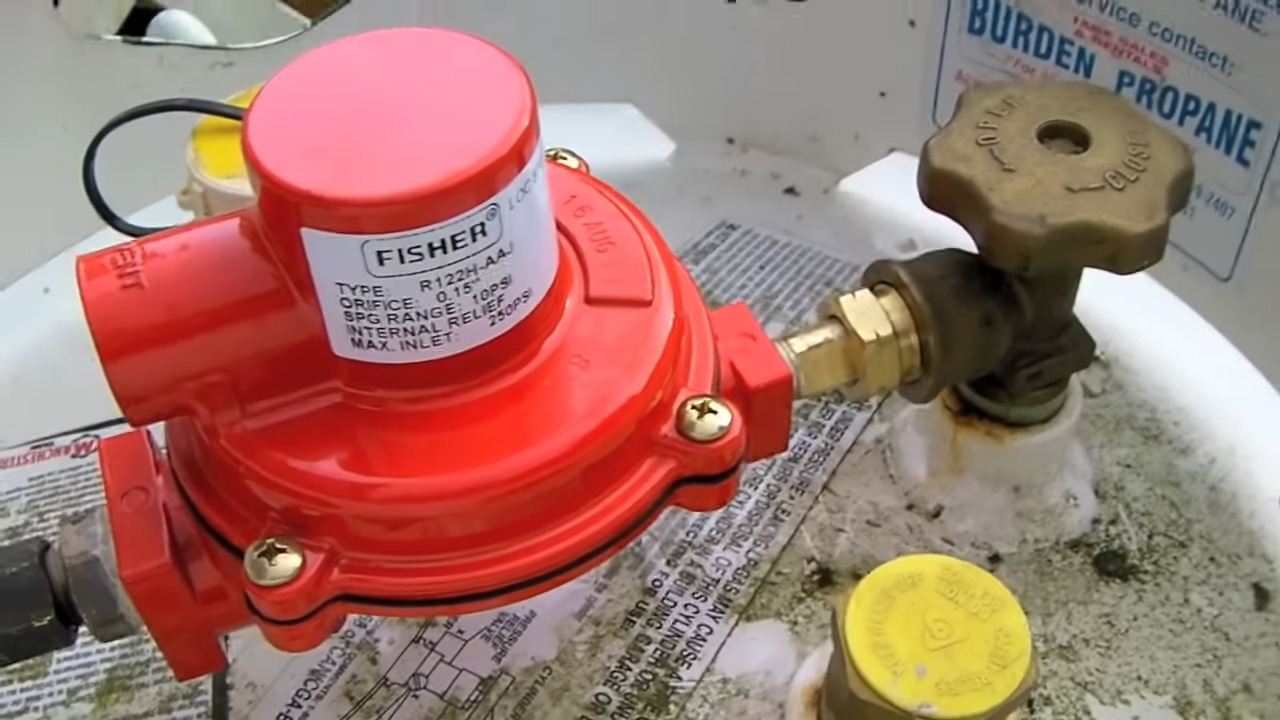 This new propane regulator solved our RV external propane connection issues.