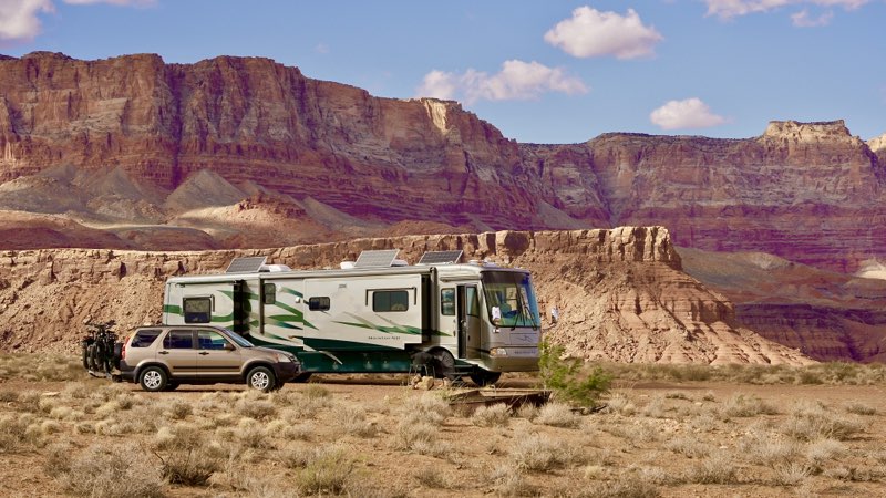 boondocking in the desert requires top RV maintenance and repair