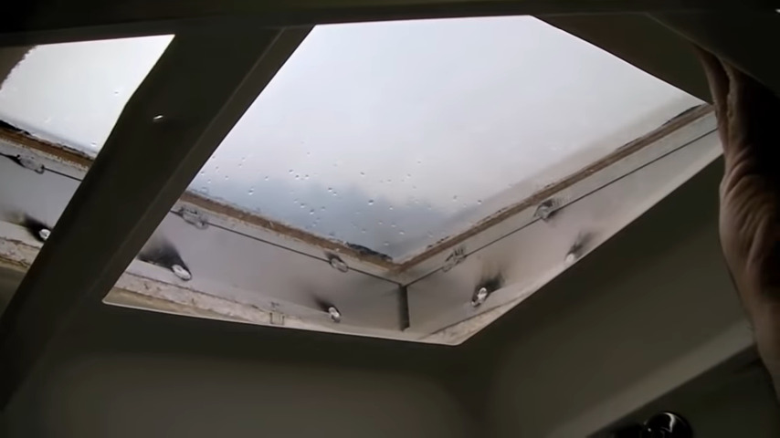 RV skylight inner dome replacement
