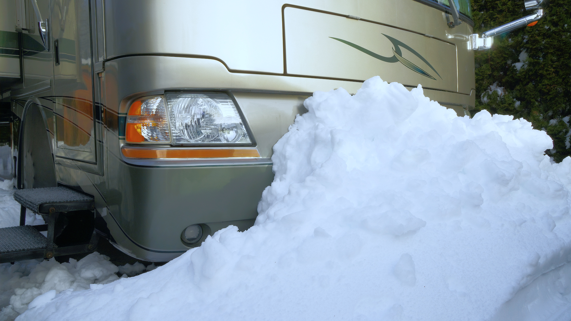 Use these tips for your next winter RV camping trip... and stay warm and cozy