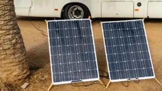 Get power from the sun with portable solar panels for RV