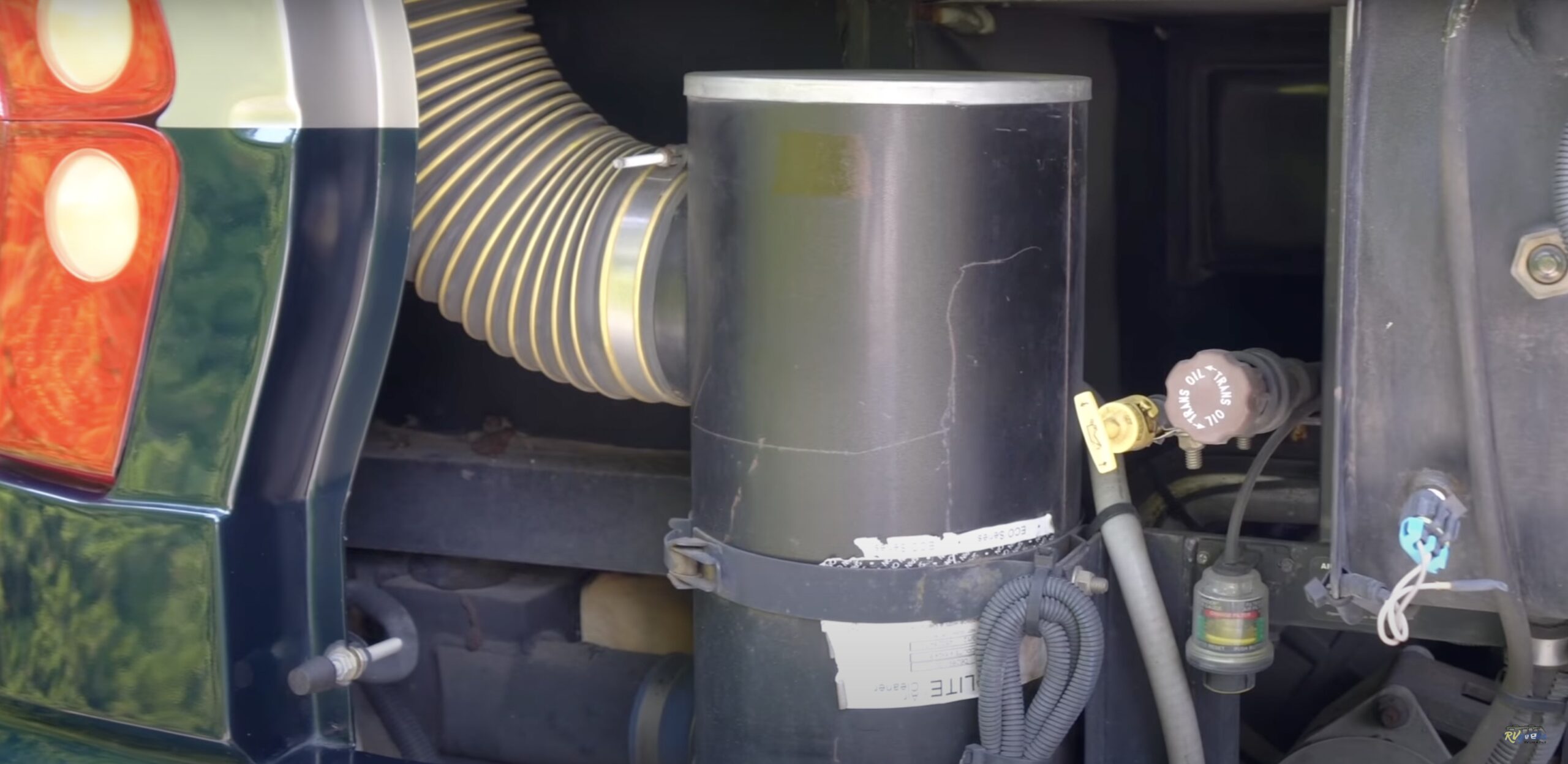 Changing our RV's air filter is an easy and important RV DIY fluid & filter replacement task