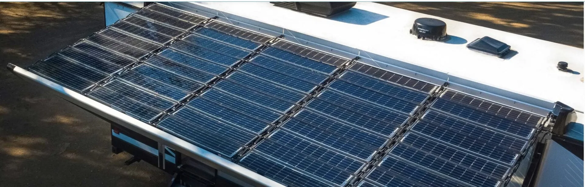 Solar RV awning panels