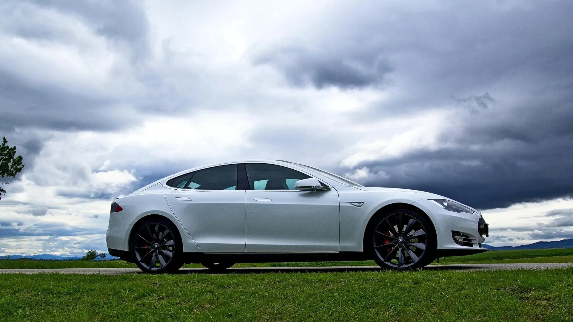 Photo of a Tesla Model S