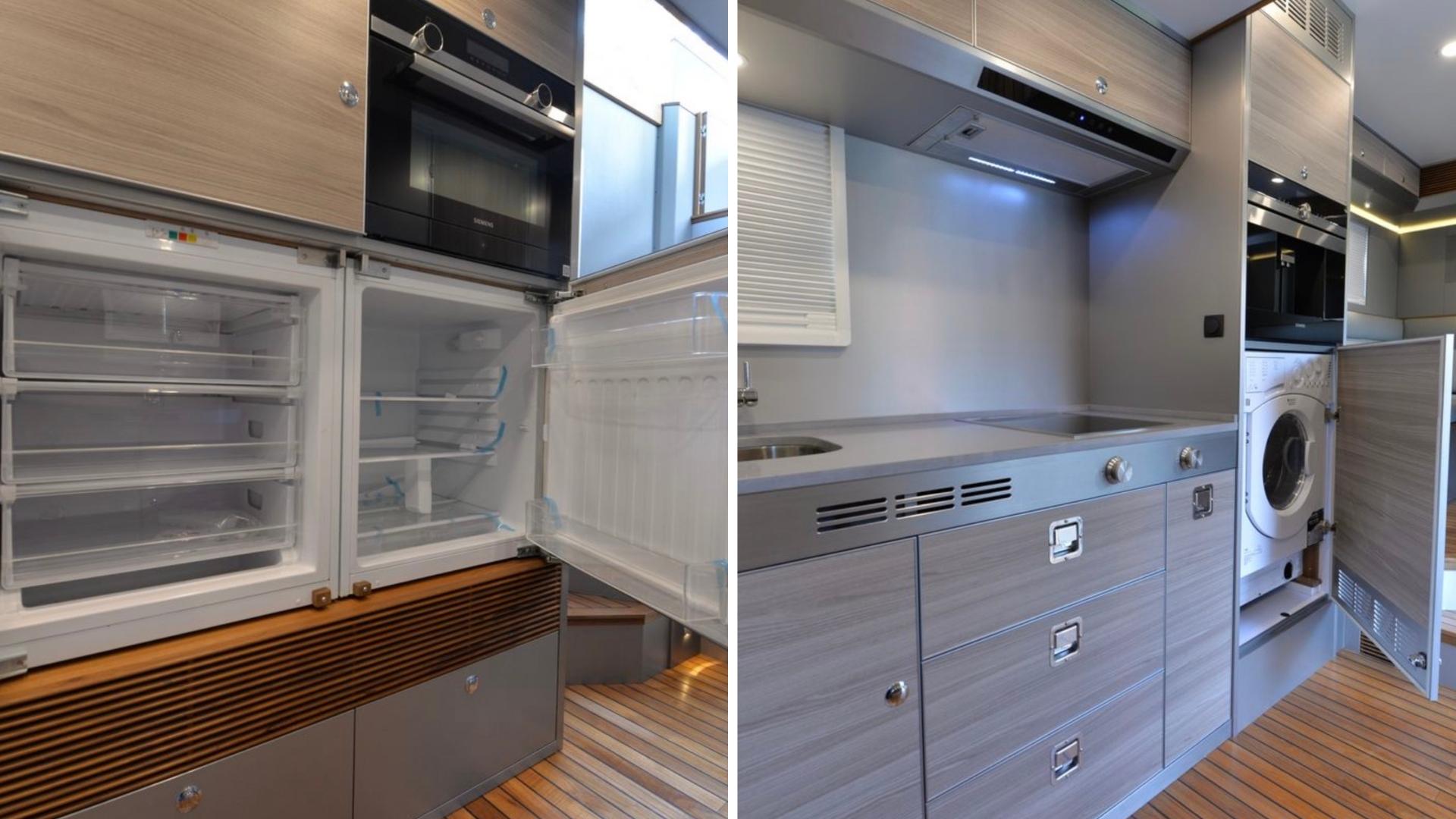 Additional photos of the kitchen amenities of the Armadillo Conquistador F