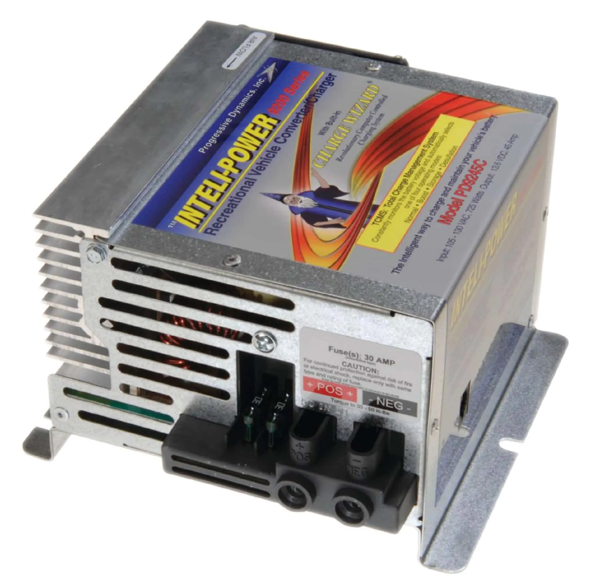 Photo of a modern RV power converter/charger